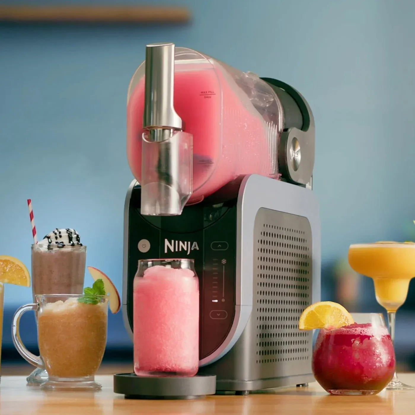 Ninja SLUSHi Frozen Drinks Maker, Create Slush, Stone Gold, FS301UKSTGD | Frozen Cocktails, Frappé, Milkshakes & Frozen Juice